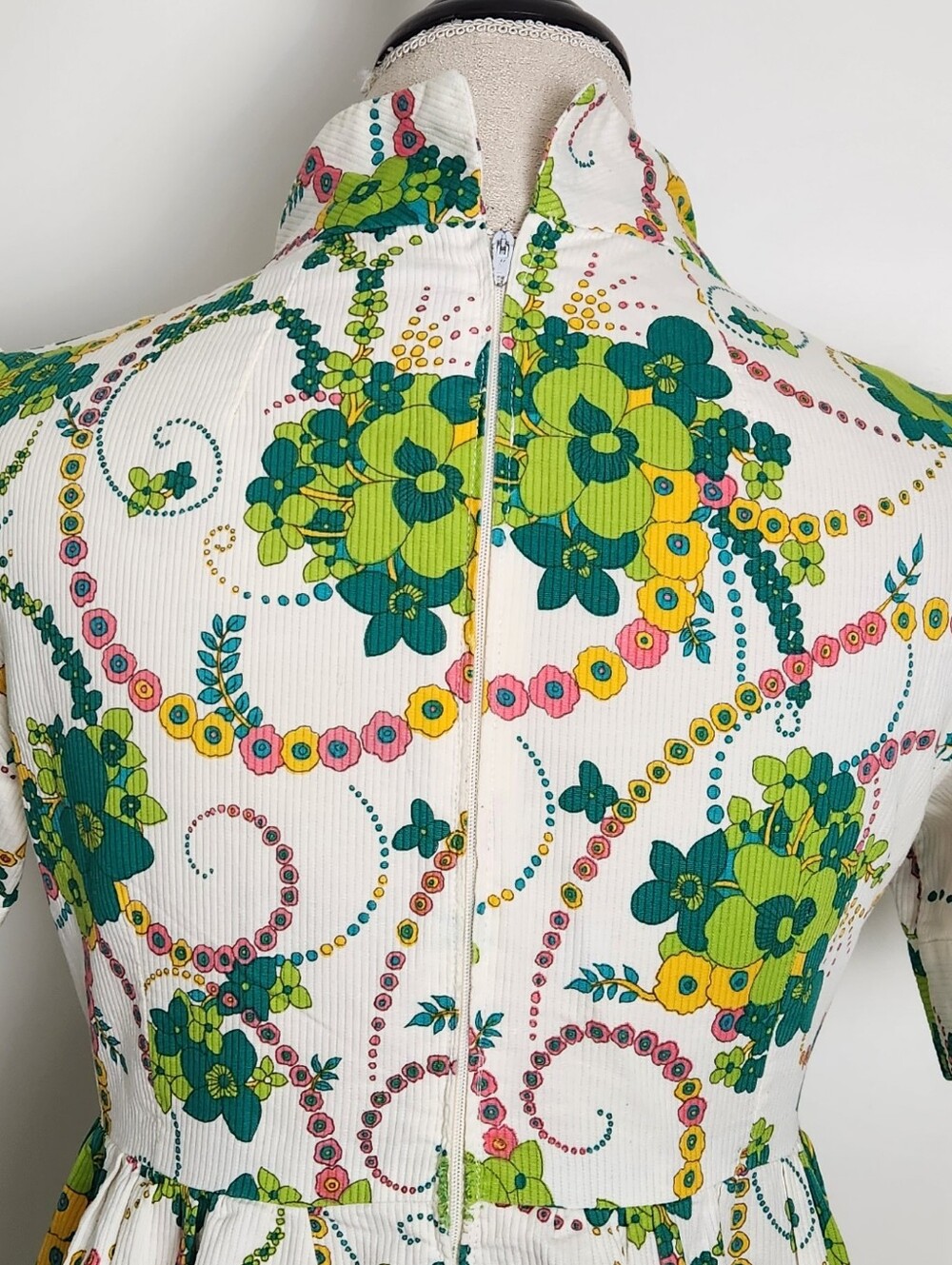 70's Clover Boho Maxi Dress - Picture 9 of 12